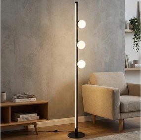 Eglo 99378 - LED stojacia lampa PHIANEROS LED/13W/230V + 3xLED/4W