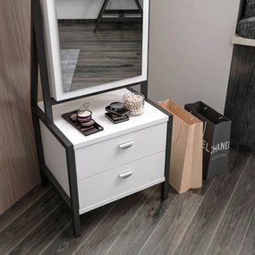 Kozmetický stol Elegante White