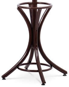 Drevený stojanový vešiak tmavohnedá, 52 x 186 cm