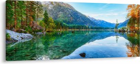 Obraz - Jazero Hintersee (120x50 cm)