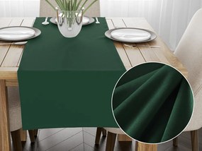 Biante Zamatový behúň na stôl Velvet Prémium SVP-012 Zelený 45x140 cm