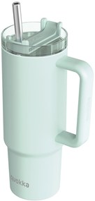 Nerezový termohrnček so slamkou Stream Turquoise 950 ml