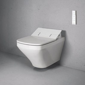 DURAVIT DuraStyle závesné WC s hlbokým splachovaním, pre Sensowash, 370 x 620 mm, biela, s povrchom WonderGliss, 25375900001
