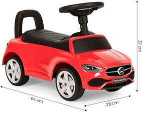 Odrážadlo Mercedes C CLASS, červené