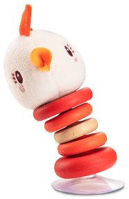 Lilliputiens - hojdacia hrkálka s prísavkou - sliepočka Paulette