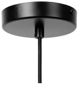 Lucide 45408/22/62 - Luster na lanku ILONA 1xE27/40W/230V pr. 22 cm čierna/béžová