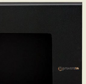 Závesný biokrb na stenu AIASA ČIERNY MAT 90x40x12