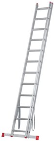 Hliníkový dvojdielny výsuvný rebrík VENBOS HOBBY, 2x12 priečok, 5,62 m