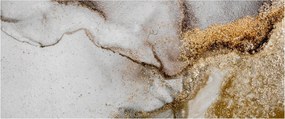 Obraz - Mramorový atrament (120x50 cm)