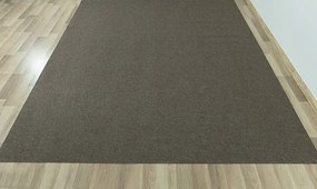 Metrážny koberec Star s filcom 92 svetlý hnedý