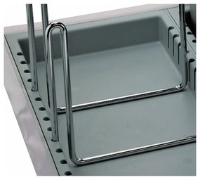 Plastový odpadkový kôš na triedený odpad/vstavaný 15 + 10 + 10 + 6 l Metropolis - Elletipi