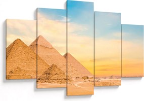 Obraz egyptských pyramíd (150x105 cm)