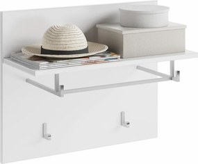 Predsieňový šatníkový panel Linus, biely