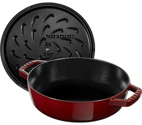 Staub Kastról STAUB so samopodlievacou pokrievkou 28 cm vínový 3,7l