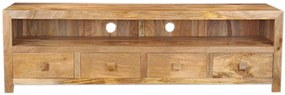 furniture-nabytek.cz - TV stolek masiv z dřeva mango 160x50x45