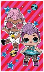 Detský / dievčenský uterák L.O.L. Surprise - 100% bavlna - 30 x 50 cm