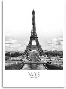 Gario Obraz na plátne Paríž - Eiffelova veža Rozmery: 60 x 90 cm