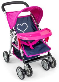 Detský športový kočík pre bábiky Milly Mally Kate Prestige Navy