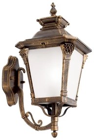 Orion - Vonkajšie nástenné svietidlo AIKO 1xE27/60W/230V IP23 bronz/patina