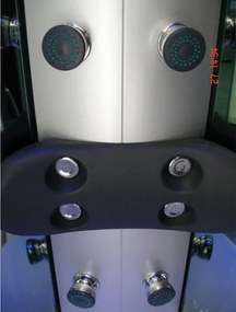 BPS-koupelny Hydromasážny box LIMA 9911A 90, 90x90 bez sauny
