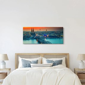 Obraz - Kolín nad Rýnom (120x50 cm)