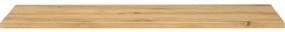 Závěsná skříňka Bella Cashmere s deskou 120 cm kašmír/dub artisan
