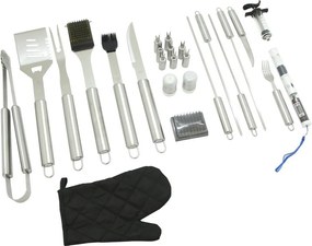 Súprava náčinia na grilovanie 27 ks – Cattara