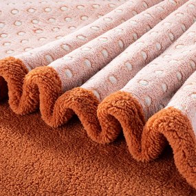 Baránková súprava POLKA karamelová 3 ks