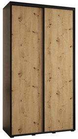 Skriňa 45 Canaris 1 130 čierna/artisan/čierna