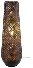 Orientálna kovová stojaca lampa CONE