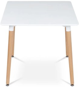 Autronic BONTEC Jedálenský stôl 80x80cm, mdf DT-303 WT Farba: Biela