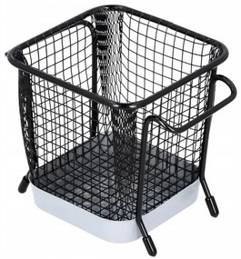 Odkvapkávač štvorcový čierny