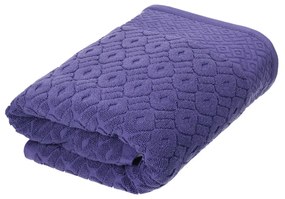 Uterák Lattice 50x90 cm deep violet
