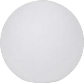 Kanlux 45933 - Vonkajšie svietidlo STONO 1xE27/20W/230V pr. 50 cm IP65 biele