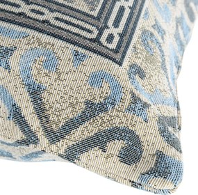 GOBELÍNOVÁ DEKORAČNÁ OBLIEČKA NA VANKÚŠ OLIVE 45X45 CM VZOROVANÁ