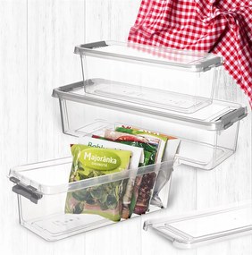 Úložný box, organizér, do chladničky (3,5l) FRESH - 36,5 x 14 x 9 cm
