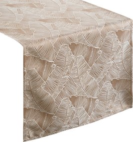 BEHÚŇ NA STÔL ISLA 40X140 CM TMAVOBEŽOVÝ