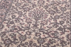 Agnella, Orientálny behúň na mieru Isfahan Forenza alabaster, šíre 80 cm, ružová, chodba / predsieň