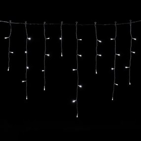 Aigostar - LED vonkajší vianočný reťaz 300xLED/8 funkcií 3xAA 18x06m IP44 studená biela