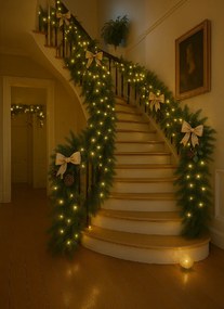 Vianočné svetielka vnútorné teplá biela 100 LED