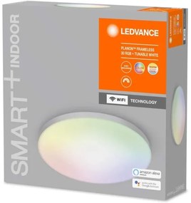 Ledvance - LED RGB+TW Stmievateľné stropné svietidlo SMART+ FRAMELESS LED/20W/230V