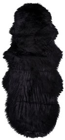 Čierny syntetický behúň 60x180 cm – House Nordic