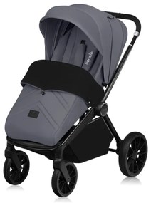 Lionelo - Kombinovaný kočík 3v1 MIKA PLUS Grey Stone