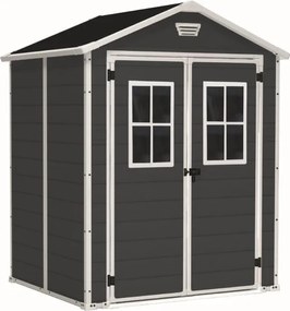 Záhradný domček Keter MANOR 6 x 5 DD tmavo šedý