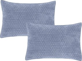 Dekoračné vankúše v súprave 2 ks 50x75 cm Attica Velvet Embroidered – Bianca