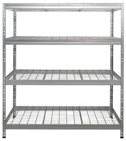 AR Shelving Vysokozáťažový regál Wire Mesh, 180 × 180 × 60 cm, 400 kg