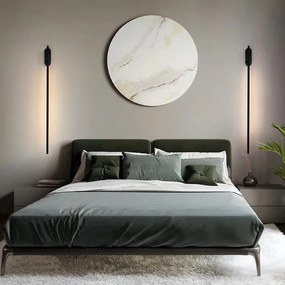 Toolight - LED nástenné svietidlo 12W 92CM APP584-1W , čierna, OSW-09756