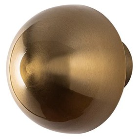 Nástěnná lampa Fungal 16 cm zlatá