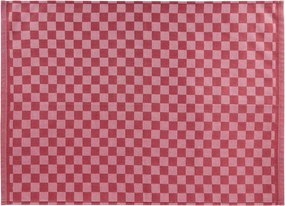 CHECKER STYLE Utierka - červená