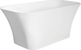 Besco Voľne stojaca vaňa z liateho mramoru Assos 160x70 BESCO-Typ výpuste: Click-Clack štandard, chróm, BESCO-Rozmery: 160x70, BESCO-Farba: Biela
